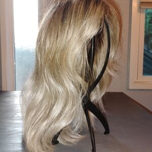Blonde Wavy Hair Wig